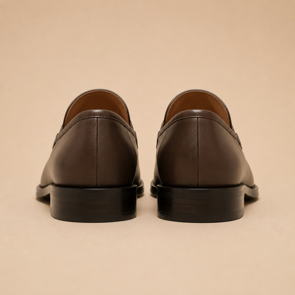 Men’s Leather Shoe – Saddle Brown