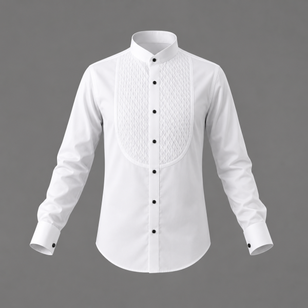 Tuxedo Shirt – Classic White II
