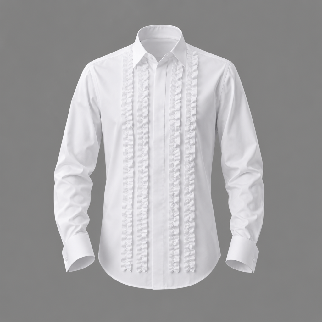 Tuxedo Shirt – Classic White III