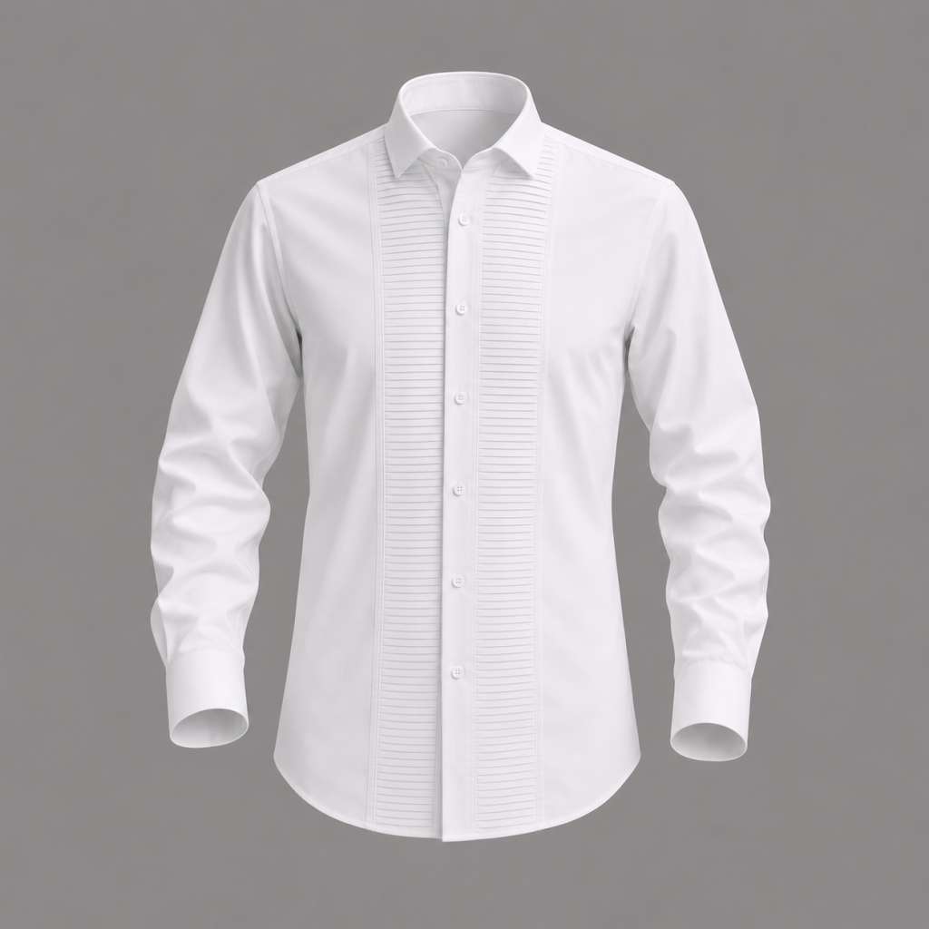 Tuxedo Shirt – Classic White IV