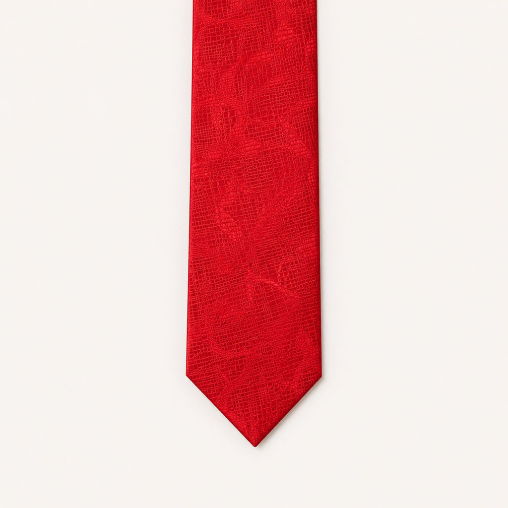 Necktie – Crimson Red