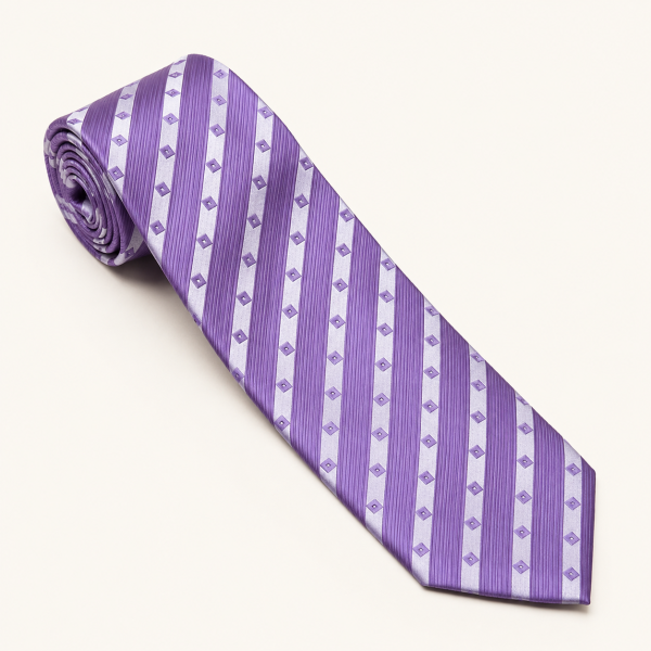 Necktie – Charcoal Stripe