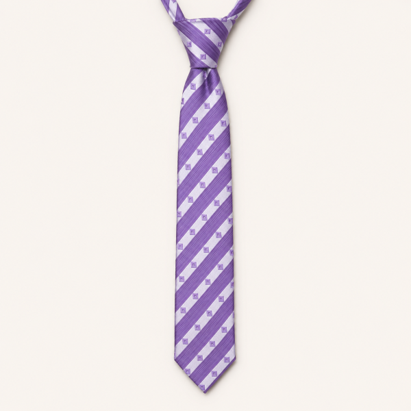 Necktie – Charcoal Stripe