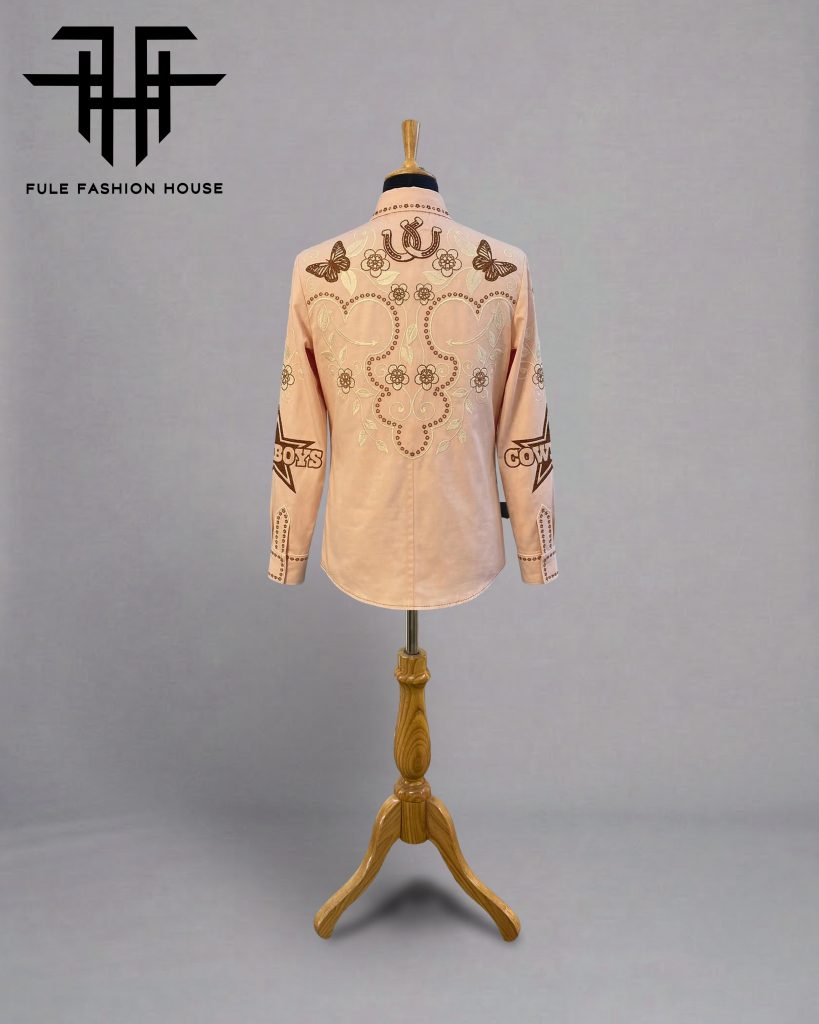 Men’s Shirt – Caramel Beige